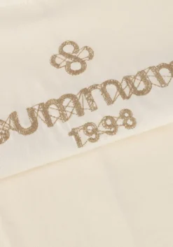 gebroken wit summum t-shirt boxy artwork tee