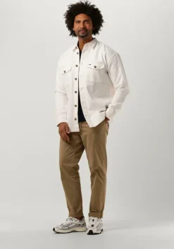 gebroken wit tommy jeans overshirt tjm soft casual overshirt