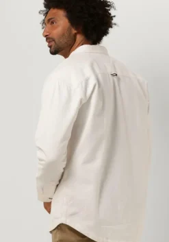 gebroken wit tommy jeans overshirt tjm soft casual overshirt