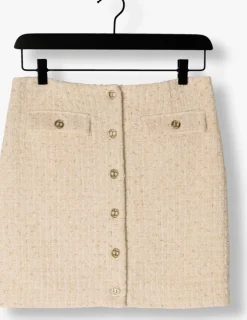 gebroken wit twinset milano minirok 242tp2125