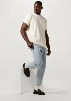 gebroken wit woodbird t-shirt wbbaine base tee