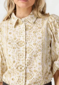 gele aaiko blouses lien 2 tone co 530