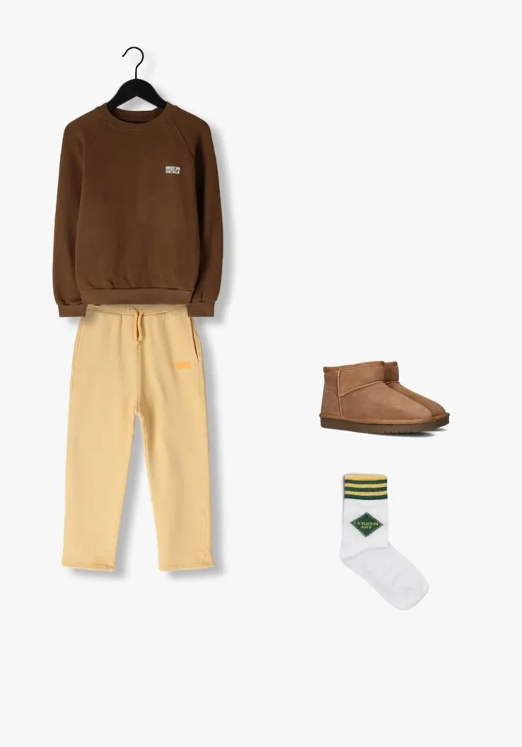 gele american vintage joggingbroek izubird 1