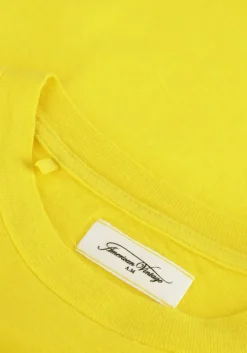 gele american vintage t-shirt gamipy