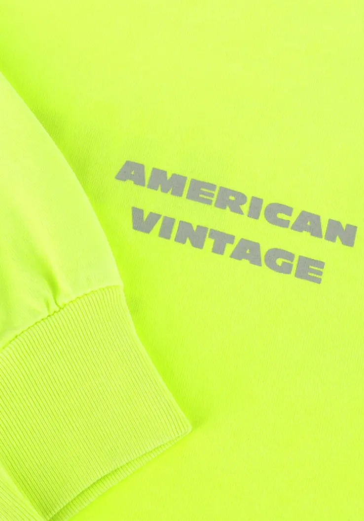gele american vintage t-shirt fizvalley 2