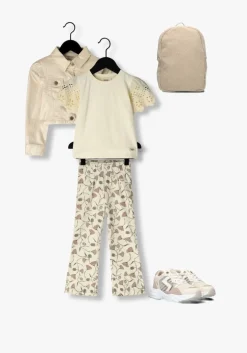 gele baje studio flared broek luzia