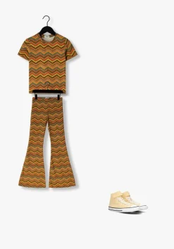 gele converse hoge sneakers chuck taylor all star girl