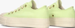 gele converse lage sneakers chuck taylor all star lift ox