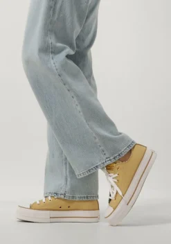 gele converse lage sneakers chuck taylor all star low