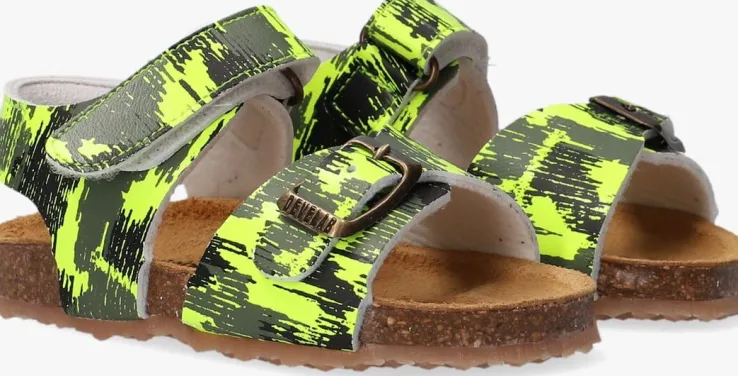 gele develab platte sandalen 48243
