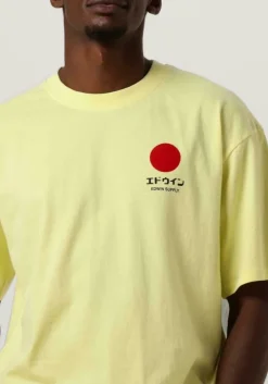 gele edwin t-shirt japanese sun ts