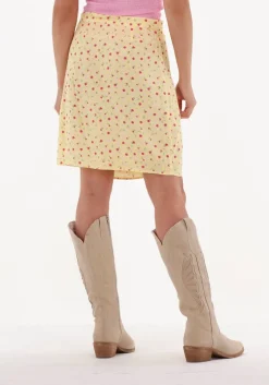 gele envii minirok enmallow short skirt aop 6891