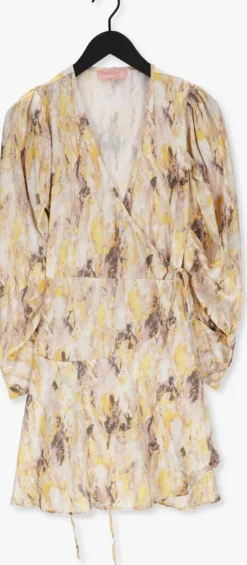gele freebird mini jurk omra dress