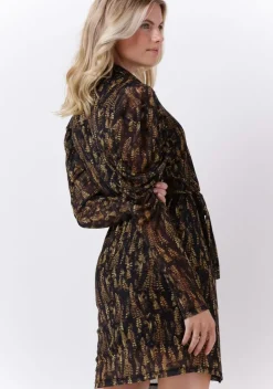 gele freebird mini jurk shiloh dress