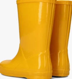 gele hunter regenlaarzen kids first classic gloss