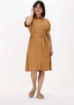 gele knit-ted mini jurk catoo