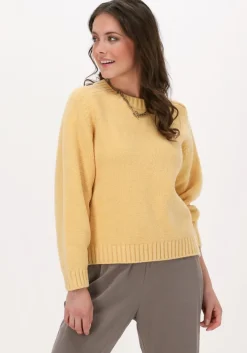 gele knit-ted trui quirine