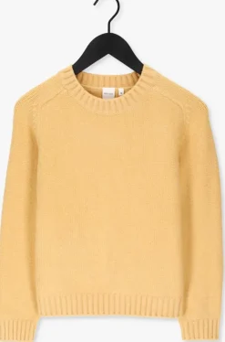 gele knit-ted trui quirine