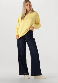 gele msch copenhagen sweater mschima q sweatshirt