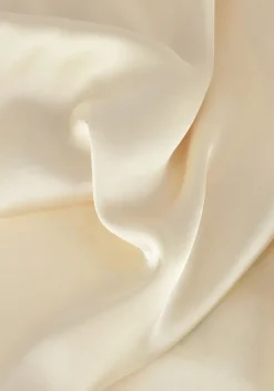 gele neo noir maxirok vicky heavy sateen skirt