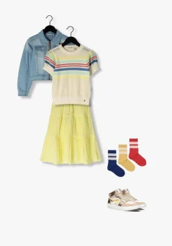 gele nono midirok nael maxi skirt