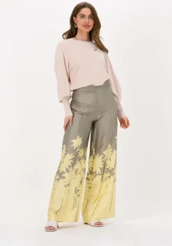 gele ottod'ame wijde broek pantalone