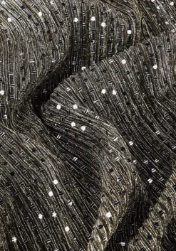 gouden aaiko mini jurk gwen mesh pes 180