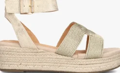 gouden ayana sandalen 0047-72