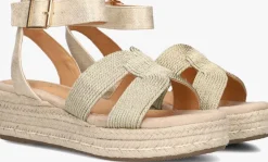 gouden ayana sandalen 0047-72