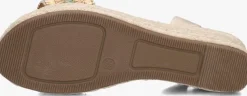 gouden ayana sandalen met hak 0047-71