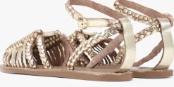 gouden bronx sandalen fl-ynn 85034