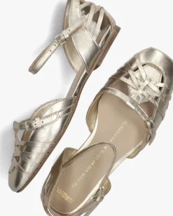 gouden bronx sandalen lorr-i 66499-mm