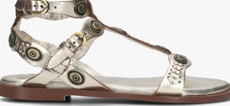 gouden bronx sandalen sky-ler 85036-m