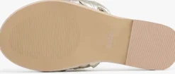 gouden bronx slippers delan-y 8520-m