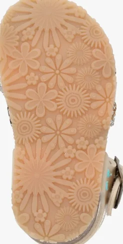 gouden bunniesjr platte sandalen becky beach