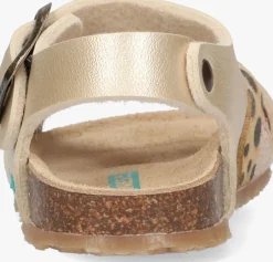 gouden bunniesjr platte sandalen becky beach