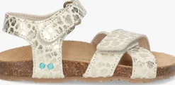 gouden bunniesjr platte sandalen bibi beach