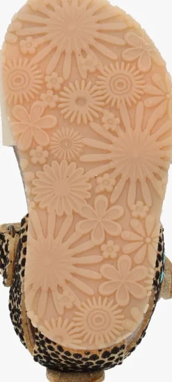 gouden bunniesjr platte sandalen britt beach