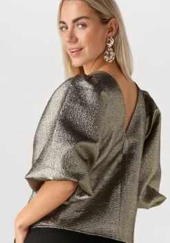gouden by-bar blouses zita gold blouse