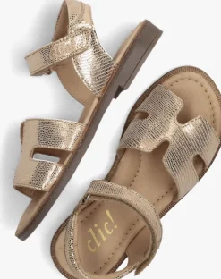 gouden clic! sandalen 21006