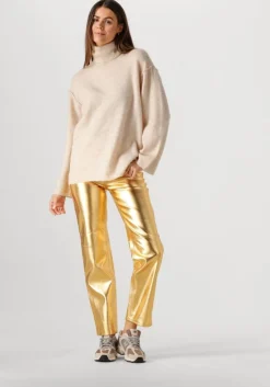 gouden edited wijde broek oona trousers