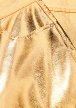 gouden edited wijde broek oona trousers