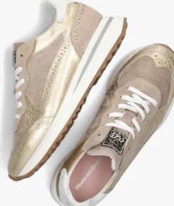 gouden floris van bommel lage sneakers sfw-10109