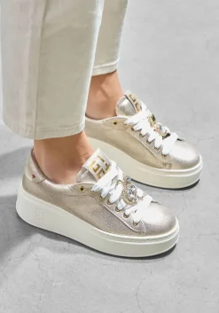 gouden gio+ lage sneakers pia