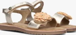gouden gioseppo platte sandalen buchanan