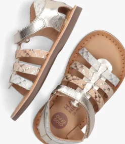 gouden gioseppo sandalen viesca