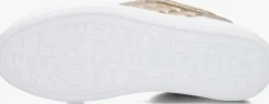 gouden guess lage sneakers gratea