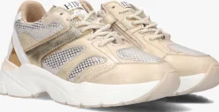 gouden hip lage sneakers h1255