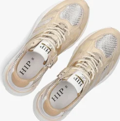 gouden hip lage sneakers h1255