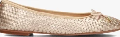 gouden inuovo ballerina's a92018